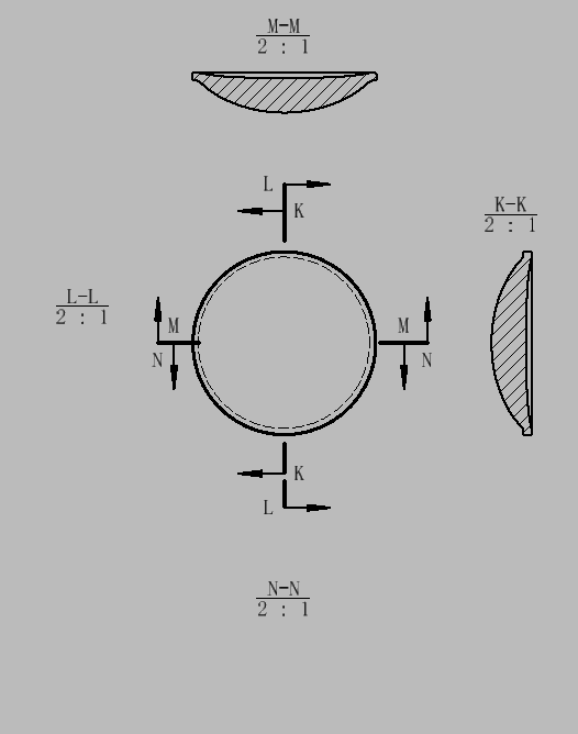 INVENTOR半剖图
