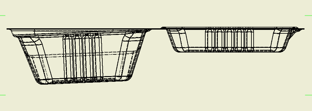 纸塑饭盒 .STP格式 请教下 学习下建模思路