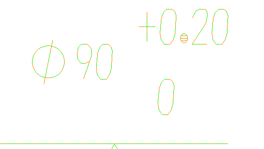 catia中公差标注的字体大小问题