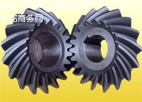 请教高手：这一对螺旋伞齿轮应怎么测画？