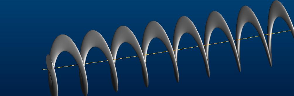 PROE用做扭转效果时出现的问题